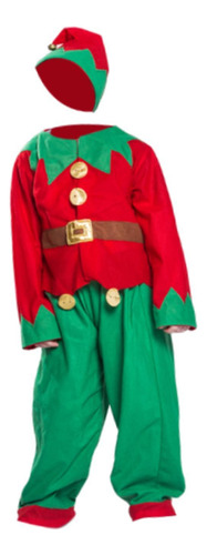 Conjunto De Disfraz Navideño, Traje De Cosplay Con Sombrero