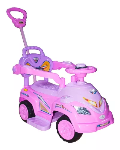 CARRITO CORREPASILLOS PARA NIÑOS MUSICAL PINK PRINCESITA