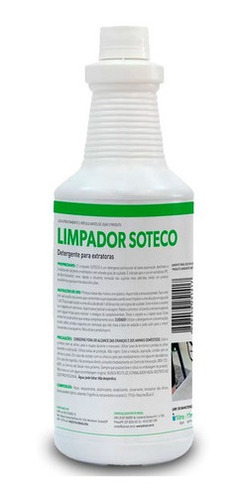 Limpador Para Extratoras Sbn1601 Ipc 1 Litro 
