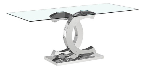 Mesa Comedor Chanel Diseño Moderna Importada Premium 2 Mts