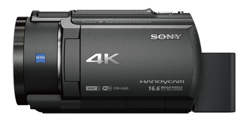 Videocámara Sony Handycam 4k Y Sensor Exmorr Cmos- Fdr-ax40