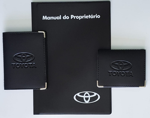 Imagem 2 de 7 de Kit Com Porta Manual Capas Carteiras Toyota