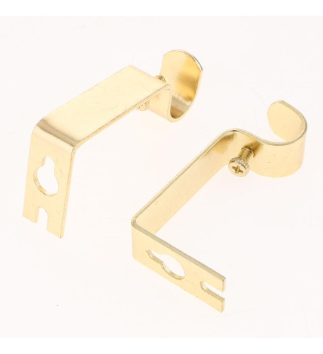 3 Par De Soportes Elegantes Para Barra De Cortina 3 Piezas