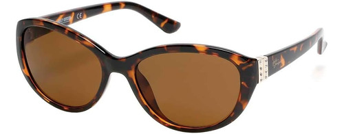 Harley-davidson Womens Glam Cat Eye Gafas De Sol, Marrón,