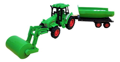 Tractor De Plastico Con Aclopado A Friccion ELG Fd1323-20