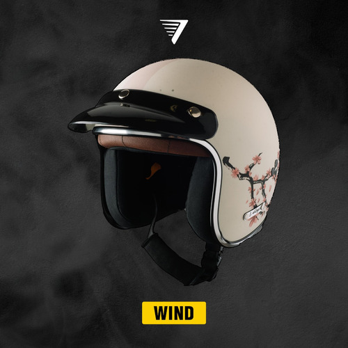 Casco Moto Abierto Vértigo Vintage Edición Especial. Tienda