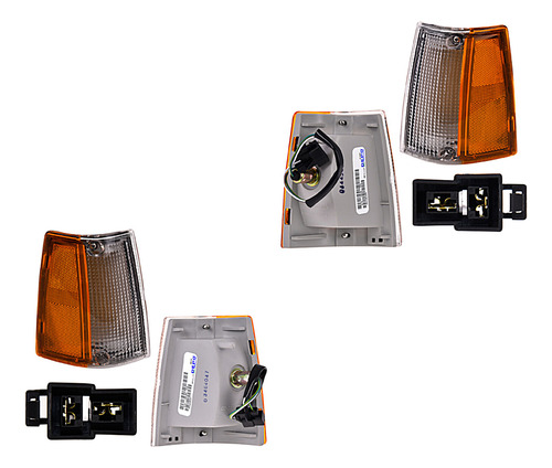 Par Juego Cuartos Punta Mazda Pick Up 1986 -1993 Bicolor Rxc