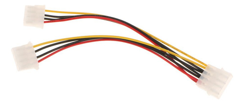 Conector De 4 Piezas Caja Ventilador Fuente De Alimentación