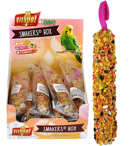 Smakers Box De Frutas Para Aves Con Vitaminas