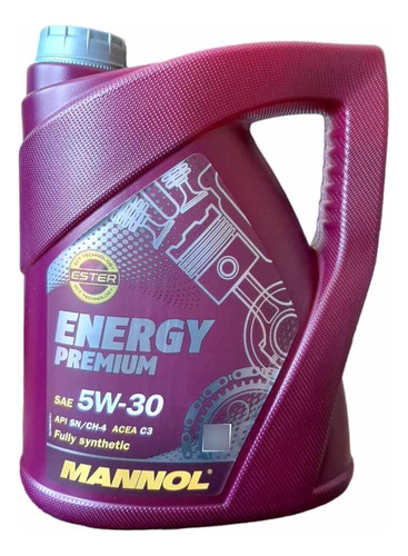 Aceite 5w30 Energy Premium Full Sintético Dpf 5 Lts