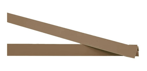 Cantoneira L Pvc Marrom 20 X 20 X 1,5mm X 3,0m - Perfimax