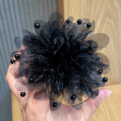 Nueva Garra De Plumas Elegante Accesorio Para Cabello