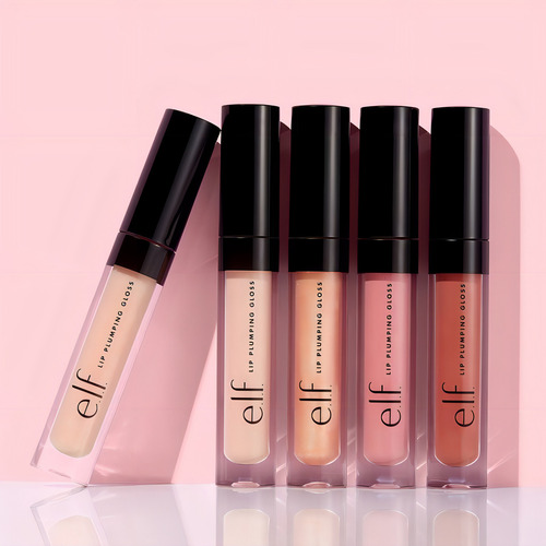 Lip Gloss E.l.f. Lip Plumping Glos Lip Gloss 2,7 ml. Acabamento brilhante em cor pêssego Bellini