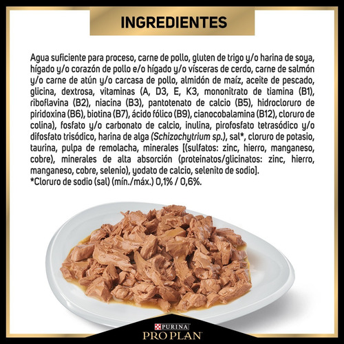 Imagen 8 de 8 de Proplan Urinary Gato Alimento Húmedo Sobre Pouch De 85 Gr