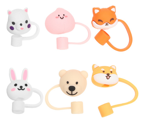 Bonitas Pajitas Reutilizables Con Forma De Escudo Con Dibujo