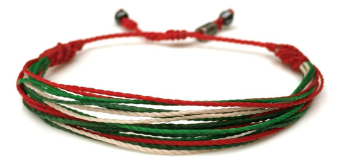 Pulsera De Hilo De México Italia  Hungría Colores De ...