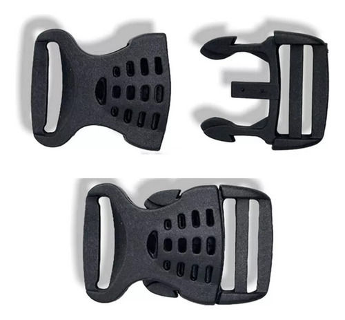 Broche Clic Clac 25mm Para Cintas De Sublimacion 100 Unid