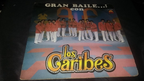 Gran Baile Con Los Caribes Lp Vinilo Cumbia