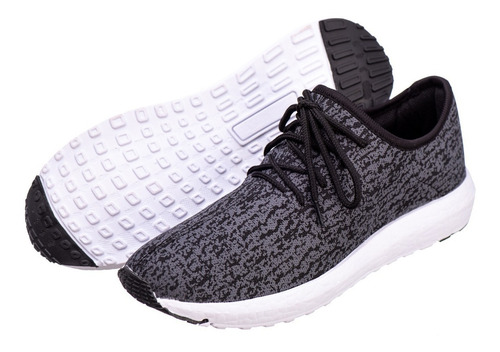 Imagem 5 de 7 de Tenis Masculino Esporte Kit 3 Pares Com Relógio E Carteira