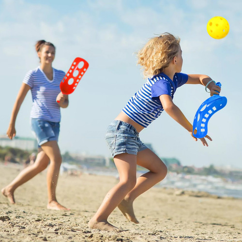 Juego De Pelota Scoop Toss & Catch Set Para Deportes Al Aire