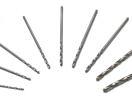 Kit Brocas Hss Aço Rapido  0,20 A 2,25mm 42unid De 0,05 Cada