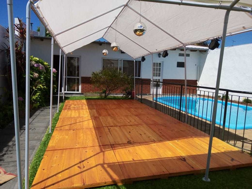 Imagen 8 de 10 de Alquiler De Carpa Gazebos,3x6, Piso Dek, Pérgolas De Luces