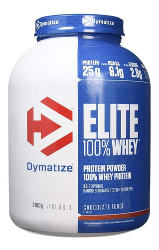 Elite 100% Whey Dymatize - 25g De Proteina 5lbs