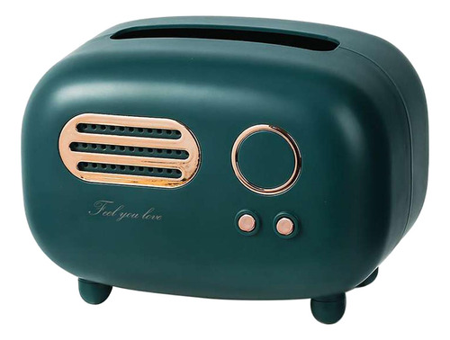 Caixa De Tecido Para Rádio Vintage, Caixa De Verde Verde