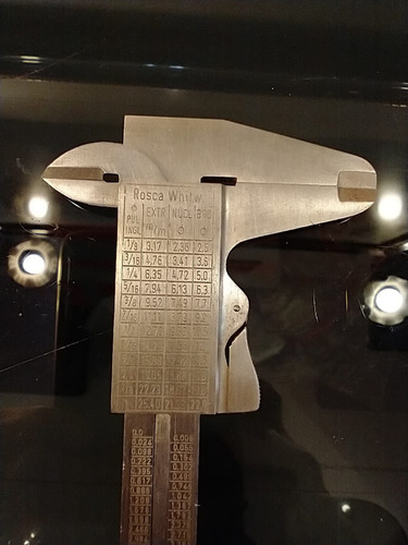 Imagen 6 de 10 de Antiguo Calibre Alca Rosca Whitw
