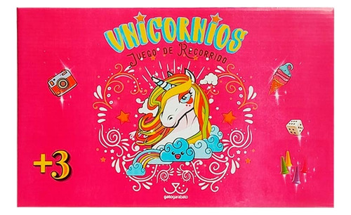 Juego De Mesa Unicornios Gato Garabato