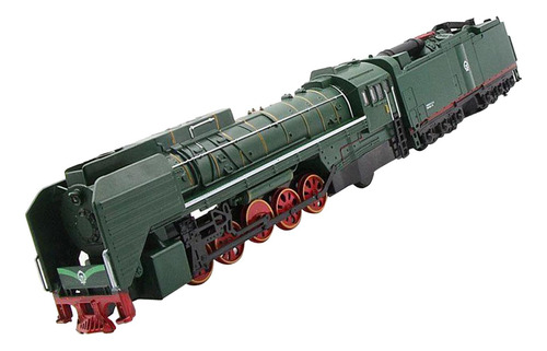Tren De Vapor Retro Magnético Juguete Diecast Verde