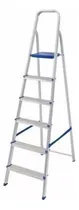 Comprar Escalera De Aluminio 6 Escalones 1.30 Mts Marca Mor