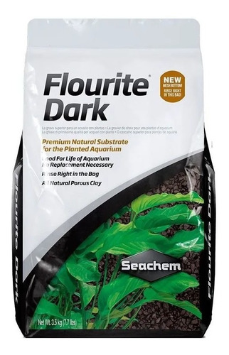 Sustrato Natural Para Plantados Seachem Flourite Dark 3.5 Kg