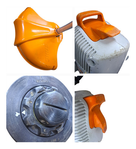 Bordeadora Stihl Fse 60 Color Naranja Y Blanco 220v Blanco (Usado)