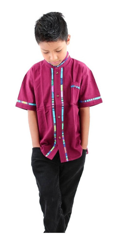 Camisa Guayabera Para Niños 6 Piezas