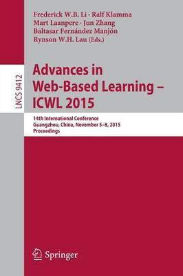 Libro Advances In Web-based Learning -- Icwl 2015 - Frede...