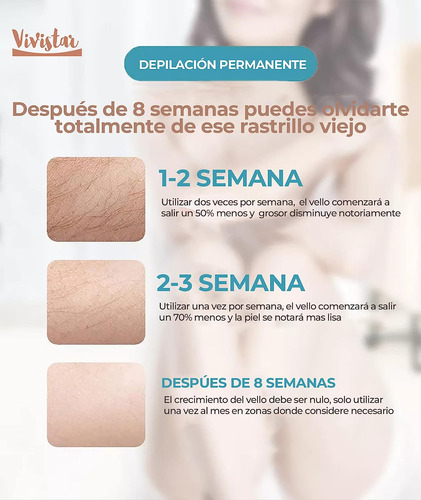 Depiladora De Luz Pulsada Profesional Flashes, Depilación