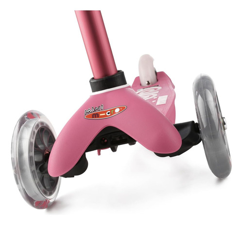 Monopatín Micro Kickboard Mini Deluxe , 3 Ruedas , Rosa