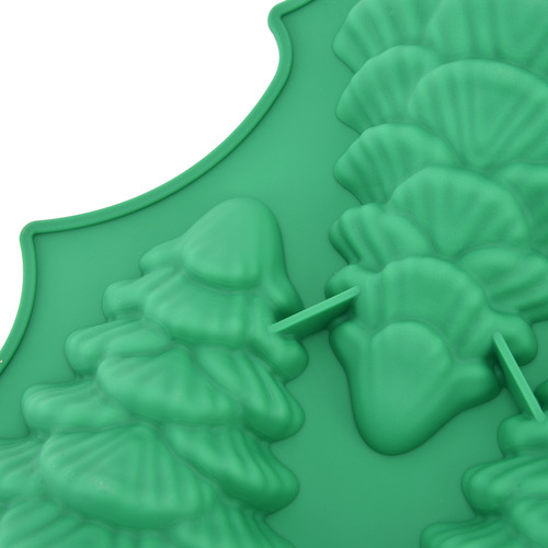 Árbol De Navidad, Silicona Apta Para Uso Alimentario, Fácil