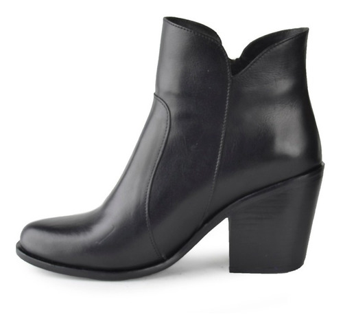 Imagen 3 de 3 de Botas Botitas Botines De Cuero Texanas Graz - Ferraro