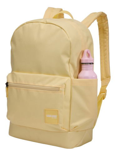 Mochila escolar Case Logic Commence Commence 15.6 colores Yonder Yellow Design Lisa de 24 litros