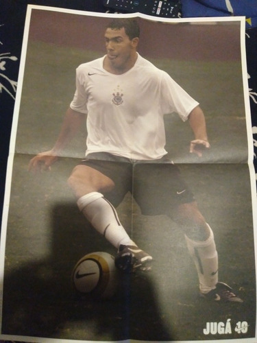 Poster Carlos Tevez Corinthians (Usado)