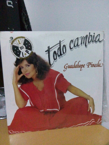Guadalupe Pineda Todo Cambio Vinyl Lp Acetato Oferta1