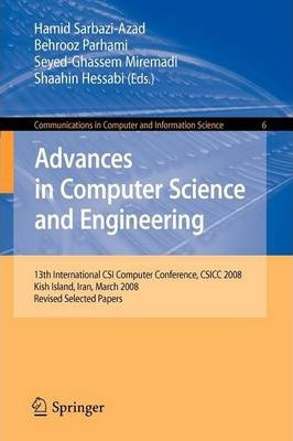 Libro Advances In Computer Science And Engineering : 13th...