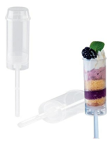 Mini Push-up Cake Pop Shooter (push Pops) Plastic Containers