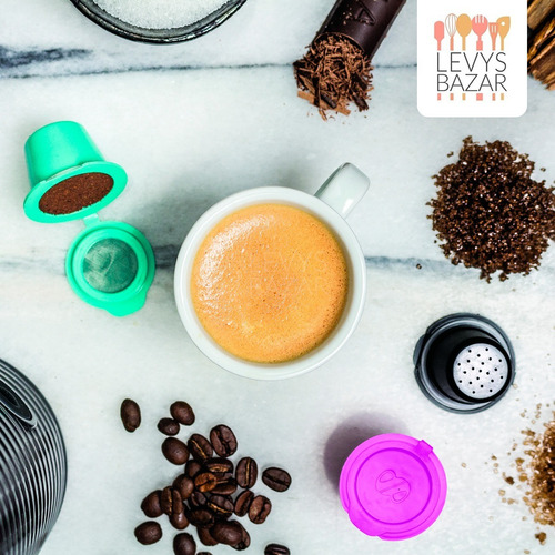 Imagen 7 de 7 de 4 Capsulas Recargables Nespresso Reutilizables Ecologicas