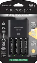Comprar Carregador De Pilhas Eneloop Pro Panasonic Com 4 Pilhas Aa