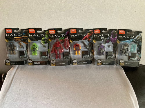 Halo Heroes Serie 11 Completa 6/6 Mega Construx Original