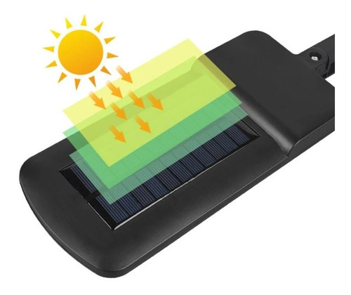Imagen 5 de 8 de 3 Lamparas Luz Foco Solar 240 Led Exterior C/ Sensor,control