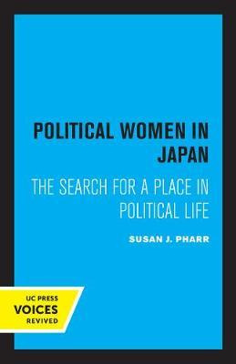Libro Political Women In Japan : The Search For A Place I...